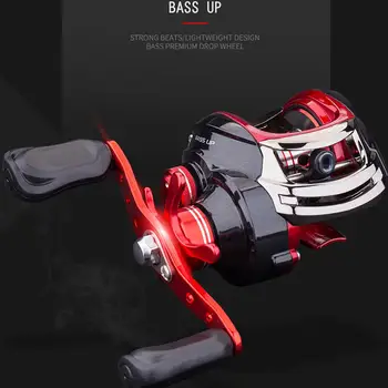 HiMISS Fishing reel 7+1BB 6.3: 1 Surf Fishing Baitcasting Reel L/R Handle Saltwater Bait Casting Reel Metal Spool Reel
HiMISS Fishing reel 7+1BB 6.3: 1 Surf Fishing Baitcasting Reel L/R Handle Saltwater Bait Casting Reel Metal Spool Reel