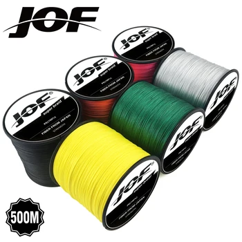 JOF Brand 500M 4 Strand Weaves Fishing Lines PE Braided Super Strong Multifilament PE Braided Fishing Line 10-80LB
JOF Brand 500M 4 Strand Weaves Fishing Lines PE Braided Super Strong Multifilament PE Braided Fishing Line 10-80LB