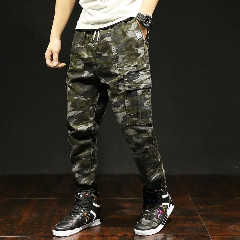 2018 Spring New Style MEN'S Casual Pants Camouflage Multi-pockets Bib Overall Harem Pants Skinny Pants
2018 Spring New Style MEN'S Casual Pants Camouflage Multi-pockets Bib Overall Harem Pants Skinny Pants