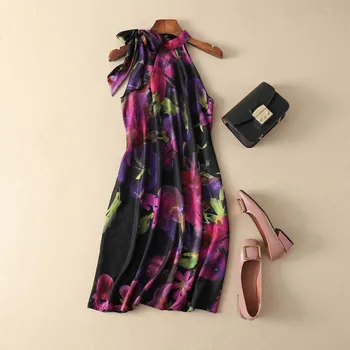 Women Dress Printed Strapless Sleeveless Dress 
Women Dress Printed Strapless Sleeveless Dress