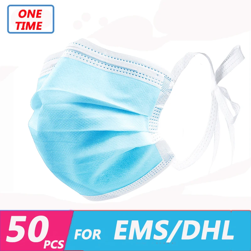 In Stock! Shipping By EMS/DHL! One Time 50pcs Non-Woven Bandage Style Face Masks 3 Layers Mouth Covers Masks Anti-Dust Masks
In Stock! Shipping By EMS/DHL! One Time 50pcs Non-Woven Bandage Style Face Masks 3 Layers Mouth Covers Masks Anti-Dust Masks