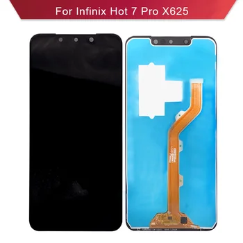 BKparts 5PCS/lot For Infinix X625 LCD Display Touch Screen Digitizer Infinix Hot 7 Pro X625 LCD Screen Complete Assembly
BKparts 5PCS/lot For Infinix X625 LCD Display Touch Screen Digitizer Infinix Hot 7 Pro X625 LCD Screen Complete Assembly