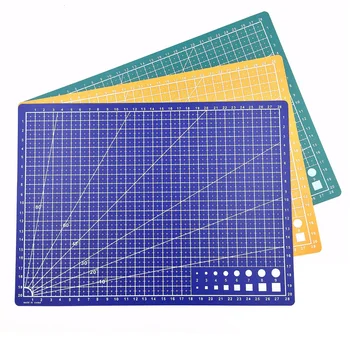 1PC 30*22cm A4 Cutting Mat Grid Lines Self Healing Cutting Mat High Quality Craft Card Fabric Leather Paper Board Blue Green
1PC 30*22cm A4 Cutting Mat Grid Lines Self Healing Cutting Mat High Quality Craft Card Fabric Leather Paper Board Blue Green