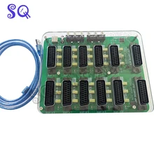 UPGRADED EUR SCART Distributor 10 IN 1 OUT Auto RGBS Video Converter Switcher Board For MD/MD2/SS/PS/PS2/PS3/DC/SFC
UPGRADED EUR SCART Distributor 10 IN 1 OUT Auto RGBS Video Converter Switcher Board For MD/MD2/SS/PS/PS2/PS3/DC/SFC