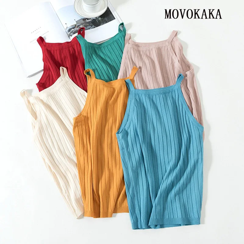 New Summer Strap Knit Sweater Tank Tops Women Sexy U-Neck Tops Sweater Tank Top Camisole Top Female Tops Slim Sweater Tanks Vest
New Summer Strap Knit Sweater Tank Tops Women Sexy U-Neck Tops Sweater Tank Top Camisole Top Female Tops Slim Sweater Tanks Vest