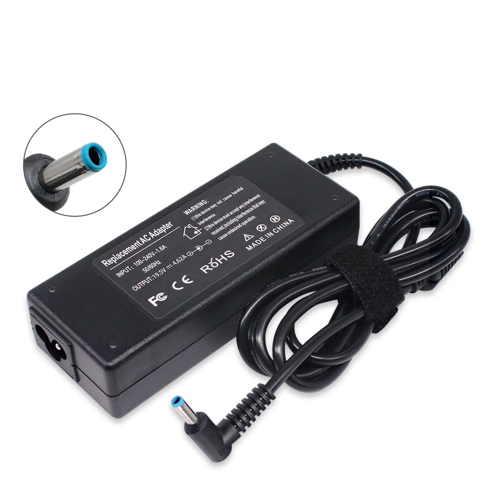 90W 19.5V 4.62A AC Adapter Laptop Charger for HP Envy Touchsmart Sleekbook 15 17 M6 M7 Series, HP Spectre X360 13 15
90W 19.5V 4.62A AC Adapter Laptop Charger for HP Envy Touchsmart Sleekbook 15 17 M6 M7 Series, HP Spectre X360 13 15