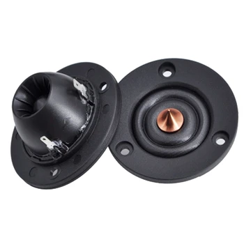 

AIYIMA 2pcs 2inch 6 Ohm 30W Silk treble film Tweeter Speaker Unit Car Speaker Professional Hifi horn loudSpeaker