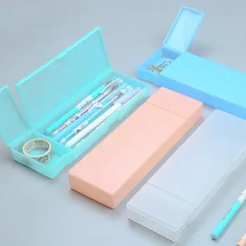 plastic pencil box Transparent for students without printing and low carbon environmental protection pencil case
plastic pencil box Transparent for students without printing and low carbon environmental protection pencil case