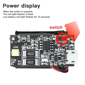 10W Drone Accessories High Brightness Night Cruise Safety Battery Operated Searching USB Cable RC Aircraft LED Flash Light Kit
10W Drone Accessories High Brightness Night Cruise Safety Battery Operated Searching USB Cable RC Aircraft LED Flash Light Kit