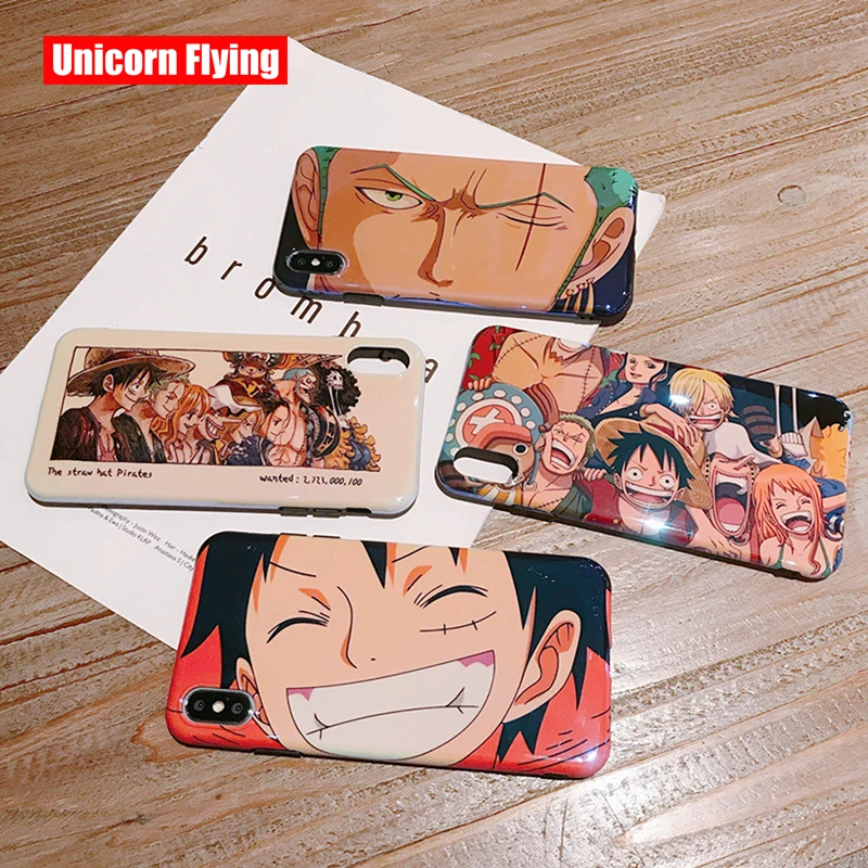 LinXiang ONE PIECE Straw Hat Pirates Crew Luffy Zoro Glossy Soft Phone Case Back Cover For iphone 6 6s 7 8 Plus X XS Max XR
LinXiang ONE PIECE Straw Hat Pirates Crew Luffy Zoro Glossy Soft Phone Case Back Cover For iphone 6 6s 7 8 Plus X XS Max XR