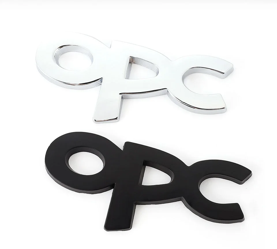 Эмблема-наклейка на автомобиль логотип OPC металлическая передняя решетка для Opel