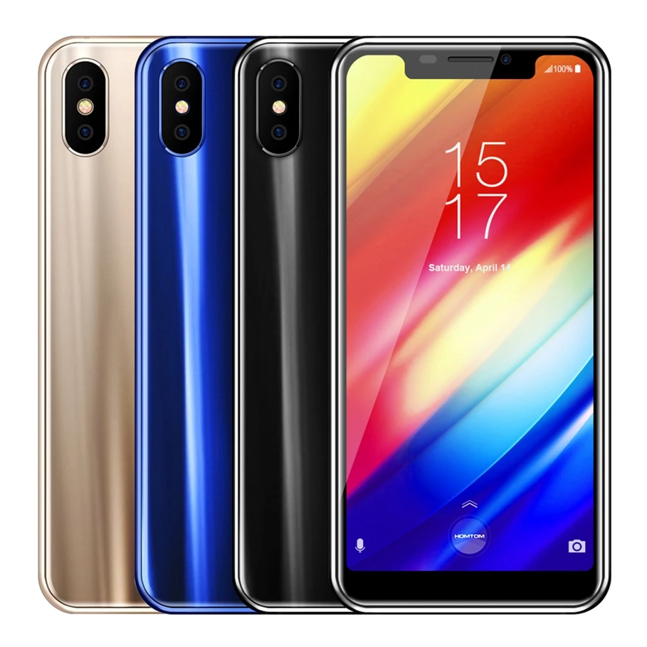 Homtom H10 5 85 дюйма Android 8 1 Восьмиядерный процессор MTK6750T ГГц 4 Гб ОЗУ 64 ПЗУ 16 МП сканер