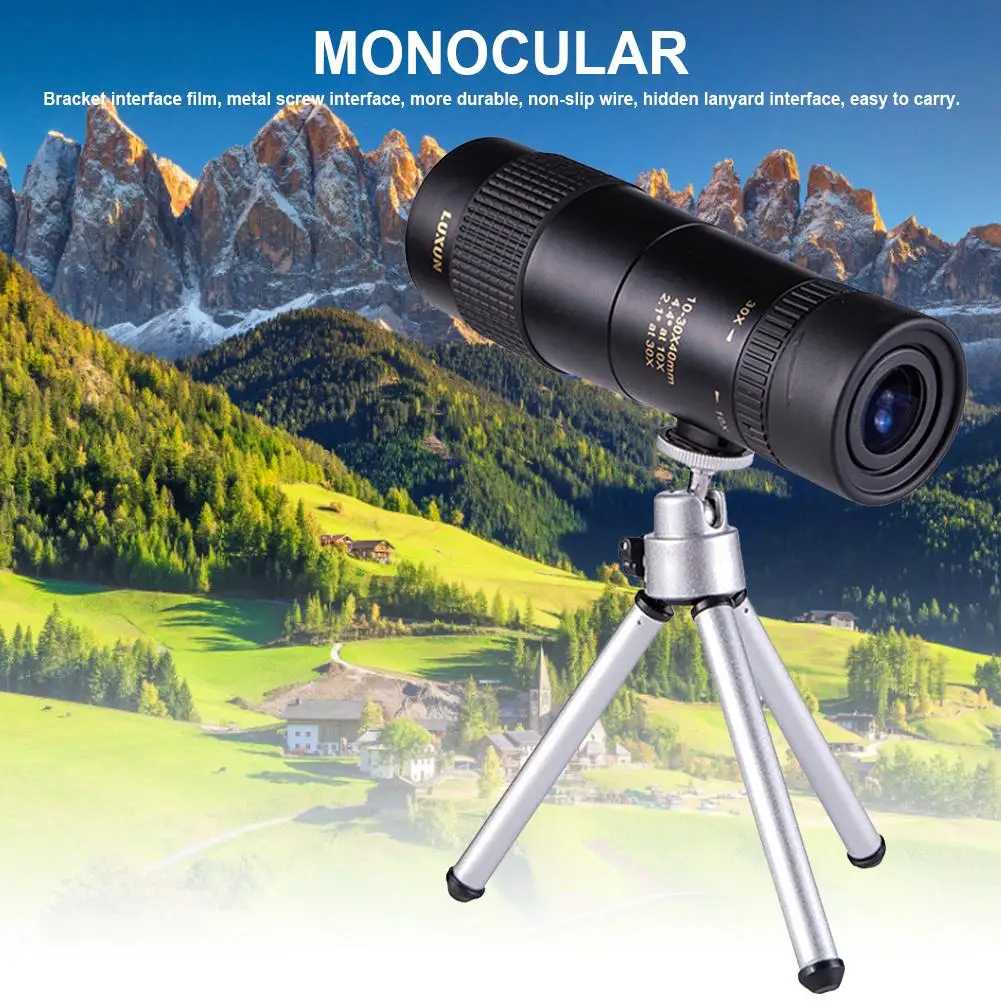 10-30 Times High List Binoculars Continuous High-power Single Binoculars Single Binoculars Bird Watching Hunting Camping Trip
10-30 Times High List Binoculars Continuous High-power Single Binoculars Single Binoculars Bird Watching Hunting Camping Trip