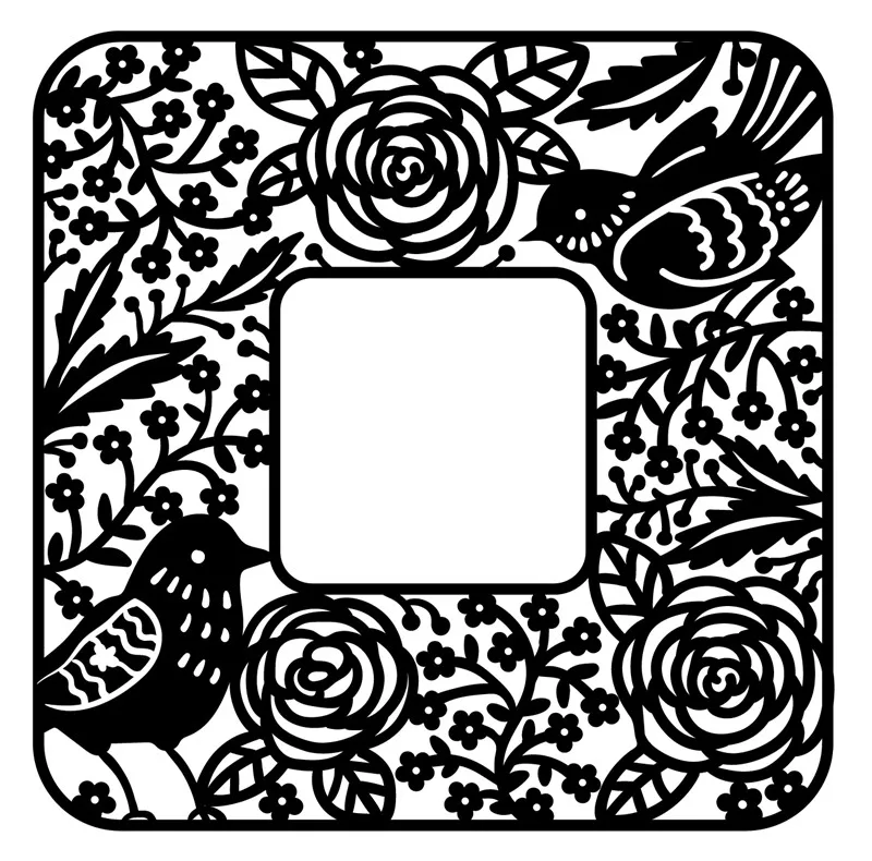 Diyarts Rose Bird Square Metal Cutting Dies Frame Dies for Craft Die Scrapbooking Embossing Stencil DIY Die Cut Card Decoratio
Diyarts Rose Bird Square Metal Cutting Dies Frame Dies for Craft Die Scrapbooking Embossing Stencil DIY Die Cut Card Decoratio