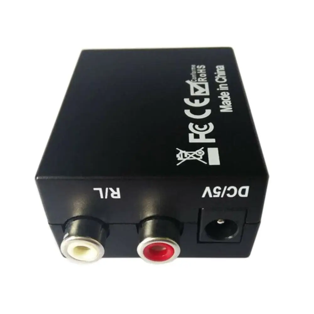 Analog Audio L/R To Digital Audio Analog Audio To Digital Coaxial/Fiber Audio Analog To Digital Coaxial/Fiber Audio Converter
Analog Audio L/R To Digital Audio Analog Audio To Digital Coaxial/Fiber Audio Analog To Digital Coaxial/Fiber Audio Converter