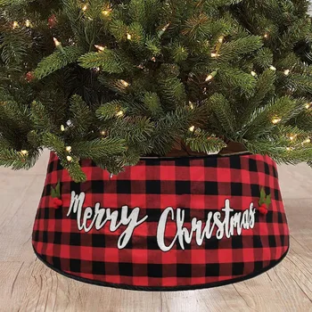 Christmas Tree Skirt, Red Plaid Xmas Tree Collar Cover Bottom Decoration for Home, Shopping Mall, Yard Navidad Decor 2021
Christmas Tree Skirt, Red Plaid Xmas Tree Collar Cover Bottom Decoration for Home, Shopping Mall, Yard Navidad Decor 2021