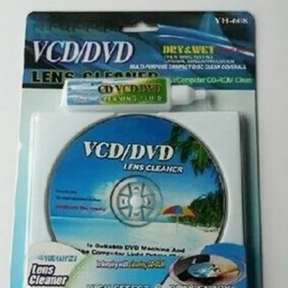 New CD VCD DVD Player Lens Cleaner Dust Dirt Removal Cleaning Fluid Disc Restore Kit
New CD VCD DVD Player Lens Cleaner Dust Dirt Removal Cleaning Fluid Disc Restore Kit