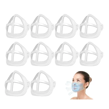 Face Mask Bracket - Washable & Reusable 3D Face Lipstick Protection Stand Nasal Mask Pad,Internal Support Holder Frame - Create
Face Mask Bracket - Washable & Reusable 3D Face Lipstick Protection Stand Nasal Mask Pad,Internal Support Holder Frame - Create