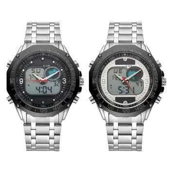6.11 Steel Belt More Function Double Machine Core Electronic Watch Men Outdoor Sports Watch Luminous
6.11 Steel Belt More Function Double Machine Core Electronic Watch Men Outdoor Sports Watch Luminous