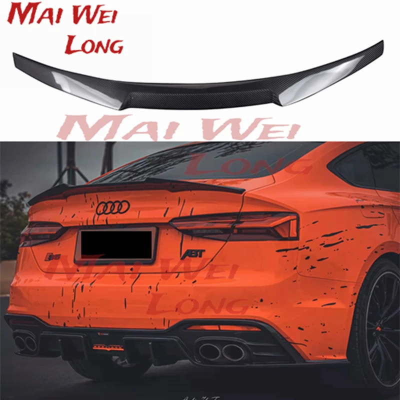 M4 STYLE REAL CARBON FIBER REAR TAIL WING TRUNK LIP SPOILER FOR Audi A5 S5 SLINE RS5 B9 2017 2018 2019 2020
M4 STYLE REAL CARBON FIBER REAR TAIL WING TRUNK LIP SPOILER FOR Audi A5 S5 SLINE RS5 B9 2017 2018 2019 2020