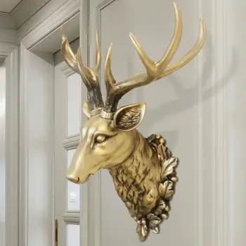 2020 3D Deer Head Sculpture Murals Statue Decoration Resin Handmade 2020 Village Ornament Artwork Craft Wall Hanging Animal Home
2020 3D Deer Head Sculpture Murals Statue Decoration Resin Handmade 2020 Village Ornament Artwork Craft Wall Hanging Animal Home
