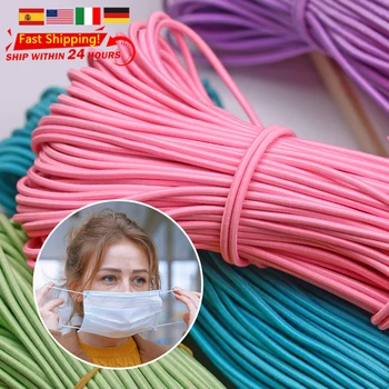 2.5mm Width 100m Stretch Elastic Cording Elastic Band Elastic Beading Stretchy String for Bracelets Masks Making Elastic Rope
2.5mm Width 100m Stretch Elastic Cording Elastic Band Elastic Beading Stretchy String for Bracelets Masks Making Elastic Rope