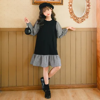 6 to 16 Years Girls Dress Autumn 2020 New Simple Kids Plaid Dress Cotton Patchwork bbay Children Christmas Dress Ruffles,#5620
6 to 16 Years Girls Dress Autumn 2020 New Simple Kids Plaid Dress Cotton Patchwork bbay Children Christmas Dress Ruffles,#5620