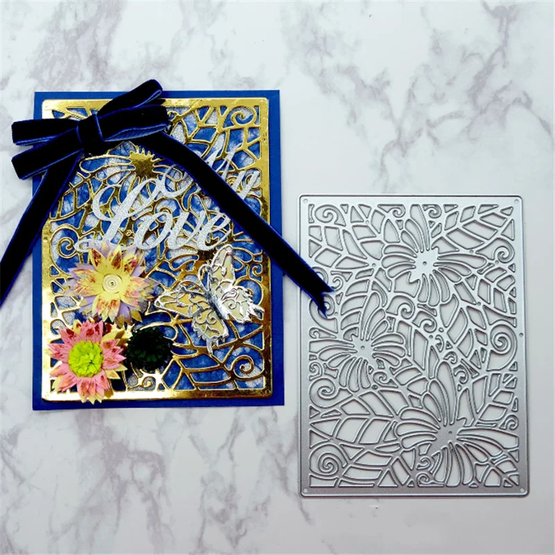 Eastshape Butterfly Flower Frame Metal Cutting Dies for Card Making Background Dies Scrapbooking Craft Dies Stencil DieCut
Eastshape Butterfly Flower Frame Metal Cutting Dies for Card Making Background Dies Scrapbooking Craft Dies Stencil DieCut