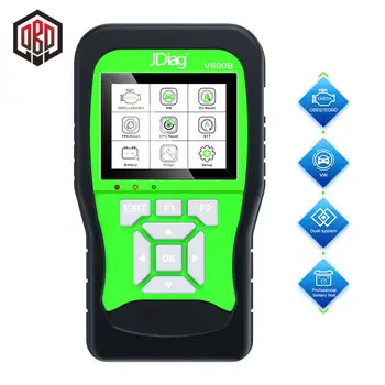 JDiag V600B ForVAG OBD2 OBDII SCANNER Full System Diagnosis 12V Battery Tester Professional Scanner 3 in 1
JDiag V600B ForVAG OBD2 OBDII SCANNER Full System Diagnosis 12V Battery Tester Professional Scanner 3 in 1