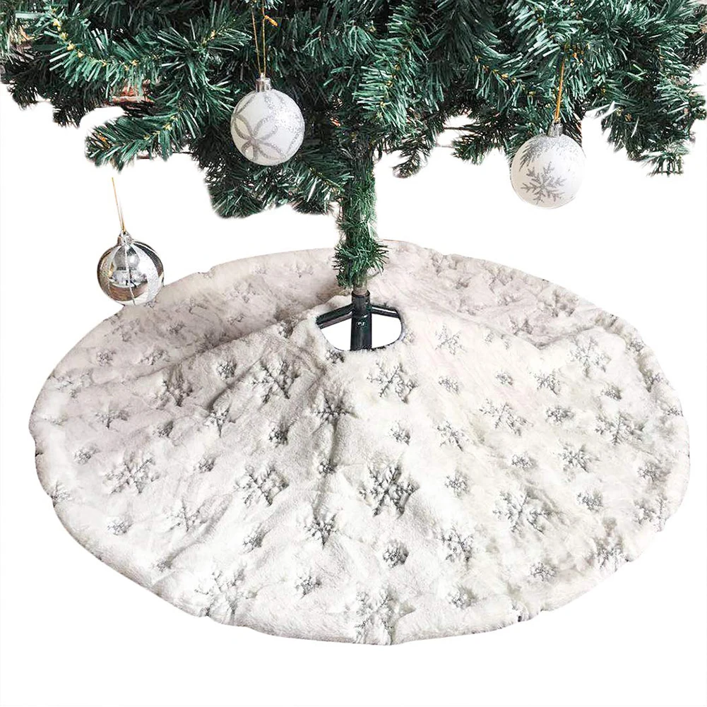 Party Holiday Handicraft Christmas Tree Skirt Cover Solid Ornament Embroidery Atmosphere Festival Home Decoration Stylish Round
Party Holiday Handicraft Christmas Tree Skirt Cover Solid Ornament Embroidery Atmosphere Festival Home Decoration Stylish Round