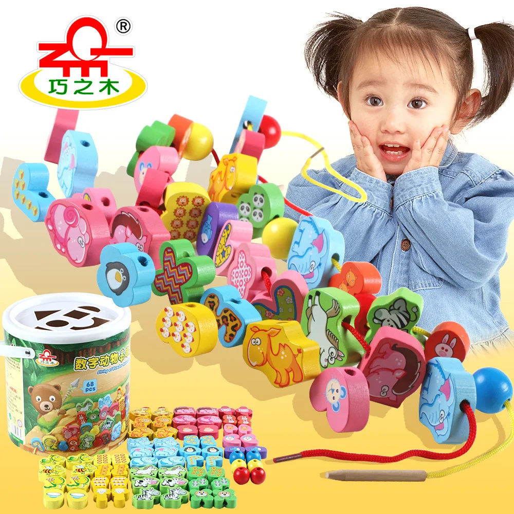 QZM with Numbers Animal Beaded Bracelet Children'S Educational Toy Baby Early Childhood Threading Building Blocks String Beaded
QZM with Numbers Animal Beaded Bracelet Children'S Educational Toy Baby Early Childhood Threading Building Blocks String Beaded