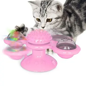 Cat Whirling Windmill Tickle Toy Turntable Ball Teasing Scratching Interactive Puzzle Kitten Play Game Supply
Cat Whirling Windmill Tickle Toy Turntable Ball Teasing Scratching Interactive Puzzle Kitten Play Game Supply