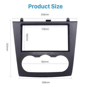 For 2006 2007-2012 Nissan Altima 2 Din Car Radio Fascia Panel Trim Kit Dash CD Stereo Interface Trim Panel Frame
For 2006 2007-2012 Nissan Altima 2 Din Car Radio Fascia Panel Trim Kit Dash CD Stereo Interface Trim Panel Frame