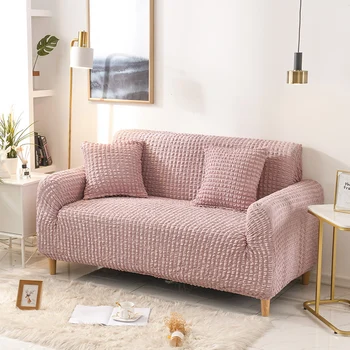 Claroom Pink Sofa Cover Simple Stripe Sofa Cover SF41# For Room Elastic Couch Living 1/2/3/4 Slipcover Seater 
Claroom Pink Sofa Cover Simple Stripe Sofa Cover SF41# For Room Elastic Couch Living 1/2/3/4 Slipcover Seater