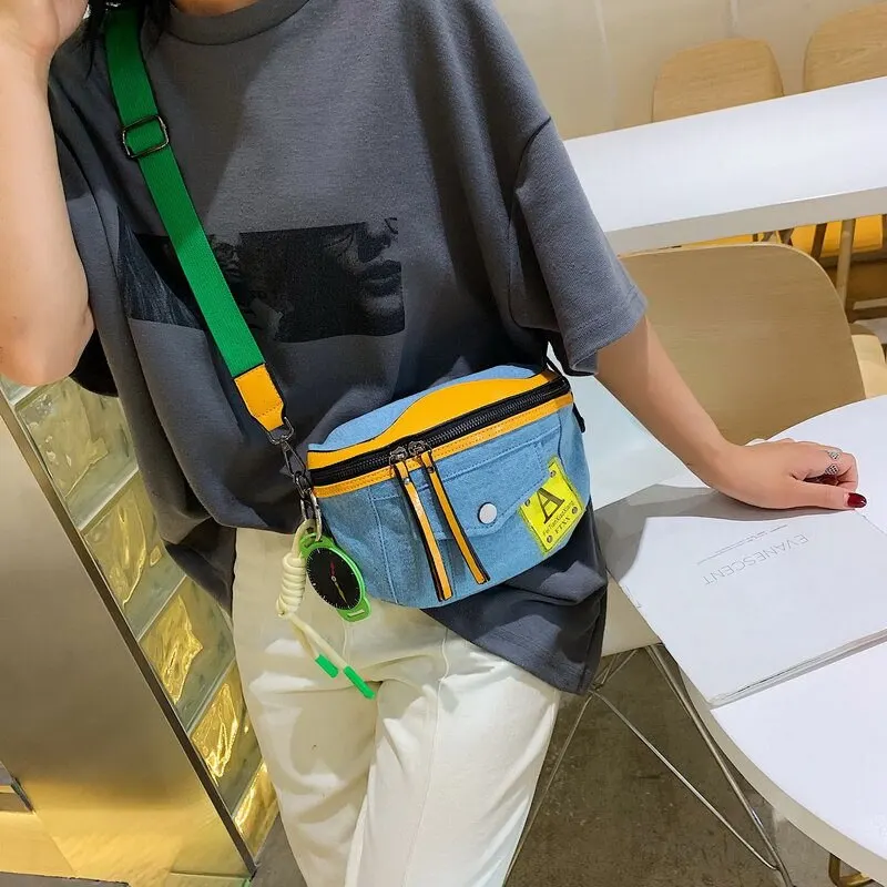 WENYUJH Women's Single Shoulder Crossbody Bag All-match Flap 2019 Casual Tide Chest Waist Package Female Fashion Outwear Bag
WENYUJH Women's Single Shoulder Crossbody Bag All-match Flap 2019 Casual Tide Chest Waist Package Female Fashion Outwear Bag