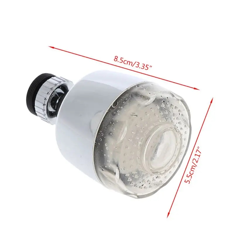 360 Degress Rotatable LED Sink Faucet Aerator Filter ABS Multi-Color Kitchen Tap Head Water Light Stream Spout R9JF
360 Degress Rotatable LED Sink Faucet Aerator Filter ABS Multi-Color Kitchen Tap Head Water Light Stream Spout R9JF