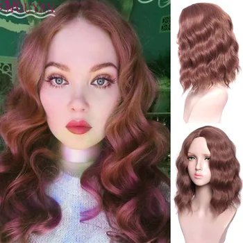 HOUYAN Blue Synthetic Wig Lolita Short Bob Wig Cosplay Water Wave Synthetic Wig Women's American Style
HOUYAN Blue Synthetic Wig Lolita Short Bob Wig Cosplay Water Wave Synthetic Wig Women's American Style