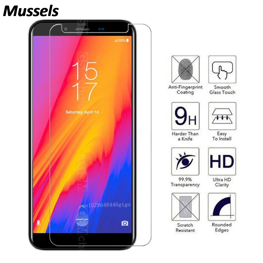 For Homtom s99i Glass Screen Protector 9H Toughened Ultra-thin Moblie Phone Cover Film s99 Tempered | Мобильные телефоны и