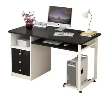 Computer Desktop Simple Home Desk Modern Desk Bedroom Desk With Locks Drawer Table
Computer Desktop Simple Home Desk Modern Desk Bedroom Desk With Locks Drawer Table