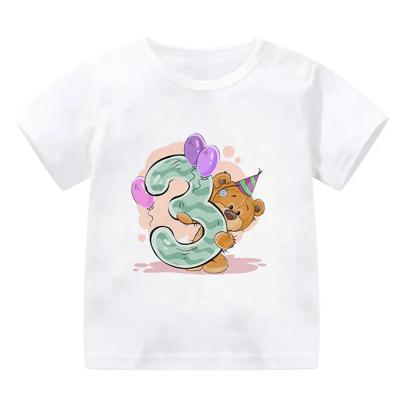 New Children's Birthday T Shirt Digital Gifts Girls T Shirts Cartoon Harajuku Cute T Shirt Kids Design Round Neck Boys T Shirts
New Children's Birthday T Shirt Digital Gifts Girls T Shirts Cartoon Harajuku Cute T Shirt Kids Design Round Neck Boys T Shirts