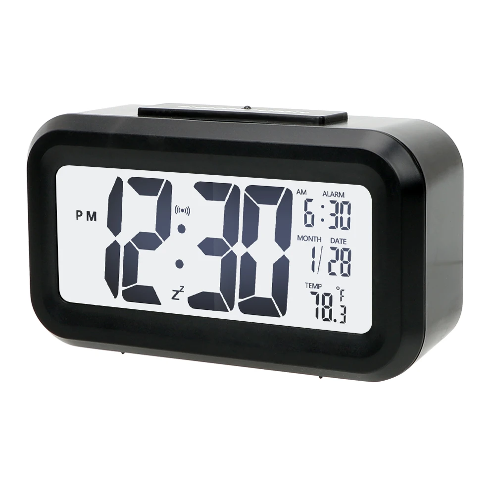 progressive ring pattern snooze, night light, one button bright