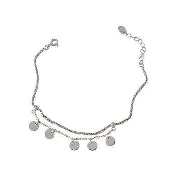 Bracelets For Women Silver 925 Sterling Gold Chain Bracelet Bangle Femme Mancuernas Ajustables Silver Silver 925 Fine Jewellery
Bracelets For Women Silver 925 Sterling Gold Chain Bracelet Bangle Femme Mancuernas Ajustables Silver Silver 925 Fine Jewellery