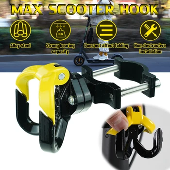 Aluminium Alloy Hanging Bag Hook For NINEBOT MAX G30 Electric Scooter Claw Hanger Gadget Hook E-bike Accessories
Aluminium Alloy Hanging Bag Hook For NINEBOT MAX G30 Electric Scooter Claw Hanger Gadget Hook E-bike Accessories