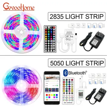 LED Strip Lights Bluetooth 20M RGB 5050 SMD Flexible Ribbon Waterproof RGB LED Light 5M 10M Tape Diode DC 12V Control+Adapter
LED Strip Lights Bluetooth 20M RGB 5050 SMD Flexible Ribbon Waterproof RGB LED Light 5M 10M Tape Diode DC 12V Control+Adapter