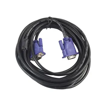 VGA Extension Cable HD 15 Pin Male to Male VGA Cables Cord Wire Line Copper Core for PC Computer Monitor Projector 1.5m/3m/5m
VGA Extension Cable HD 15 Pin Male to Male VGA Cables Cord Wire Line Copper Core for PC Computer Monitor Projector 1.5m/3m/5m