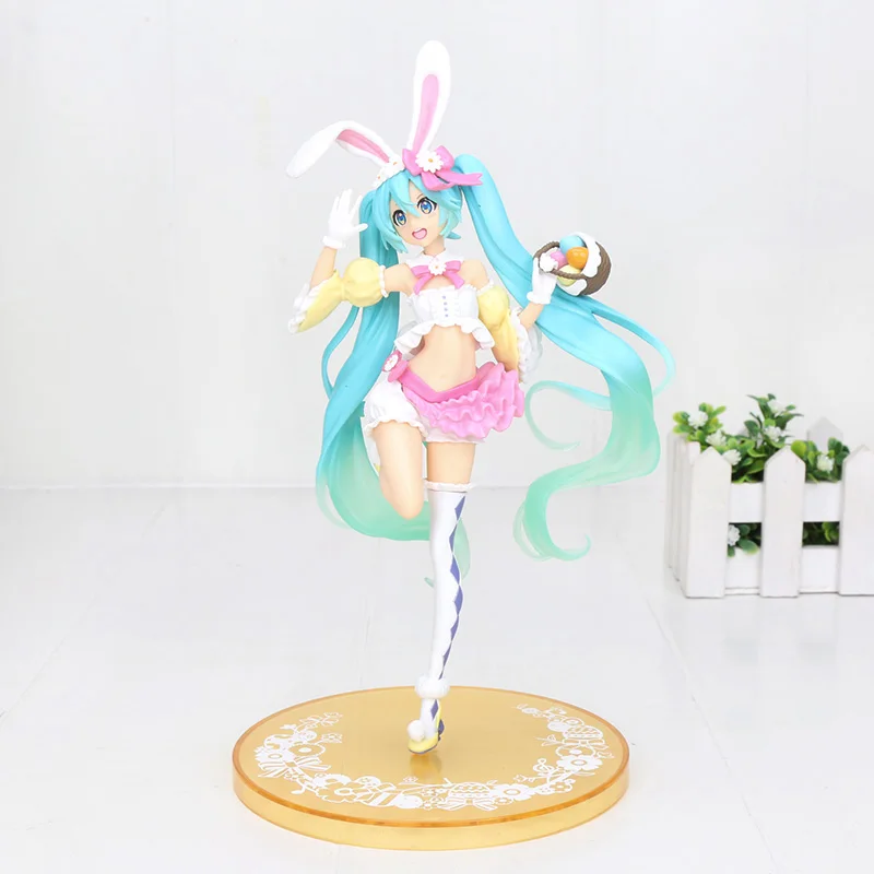 20cm Anime figure Hatsune Miku rabbit ear Spring Image ver Cute Kawaii Statue Miku Figure Model Toy Dolls Gifts
20cm Anime figure Hatsune Miku rabbit ear Spring Image ver Cute Kawaii Statue Miku Figure Model Toy Dolls Gifts