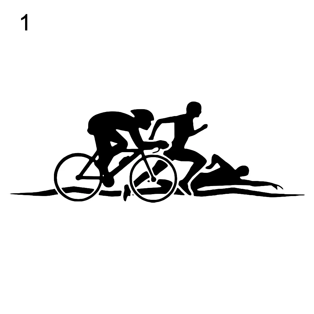 Cartoon Car Stickers Swim Bike Run Ironman Accessories Waterproof Bumper Boot Motorcycle Decals PVC 15cm X 5cm
Cartoon Car Stickers Swim Bike Run Ironman Accessories Waterproof Bumper Boot Motorcycle Decals PVC 15cm X 5cm