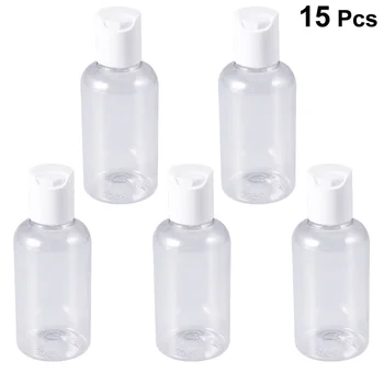 15pcs 75ml Refillable Bottle Press Cap Travel Bottle Storage Container for Shampoo Cream Lotion (Random Cap Color)
15pcs 75ml Refillable Bottle Press Cap Travel Bottle Storage Container for Shampoo Cream Lotion (Random Cap Color)