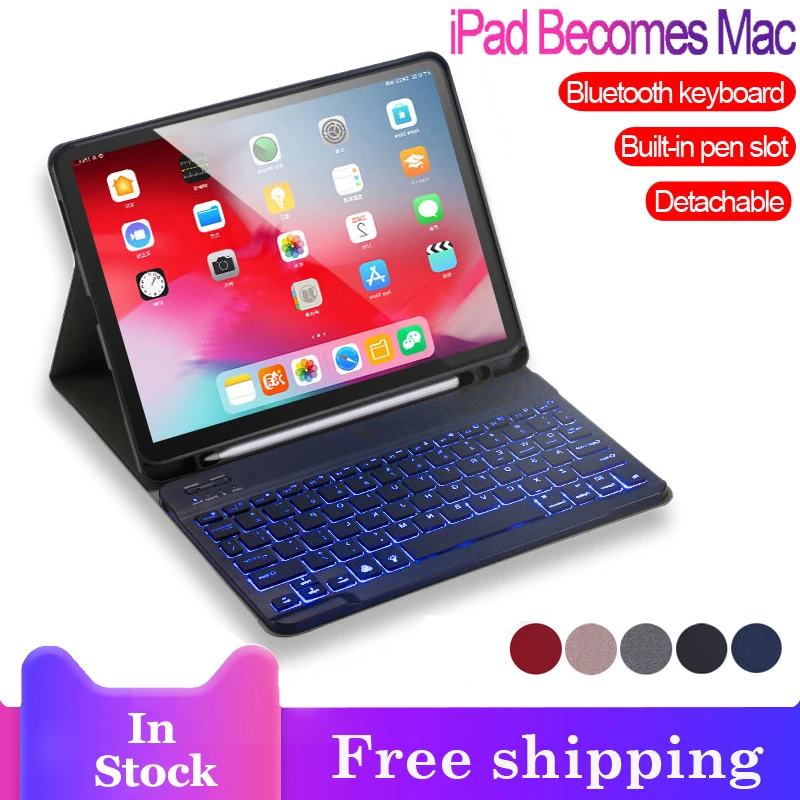 Now Top Flip Backlit Keyboard For Apple IPad 9.7 5th 6th Generation Bluetooth Keyboard Case For IPad Air 1 Air 2 5 6 Cover
Now Top Flip Backlit Keyboard For Apple IPad 9.7 5th 6th Generation Bluetooth Keyboard Case For IPad Air 1 Air 2 5 6 Cover
