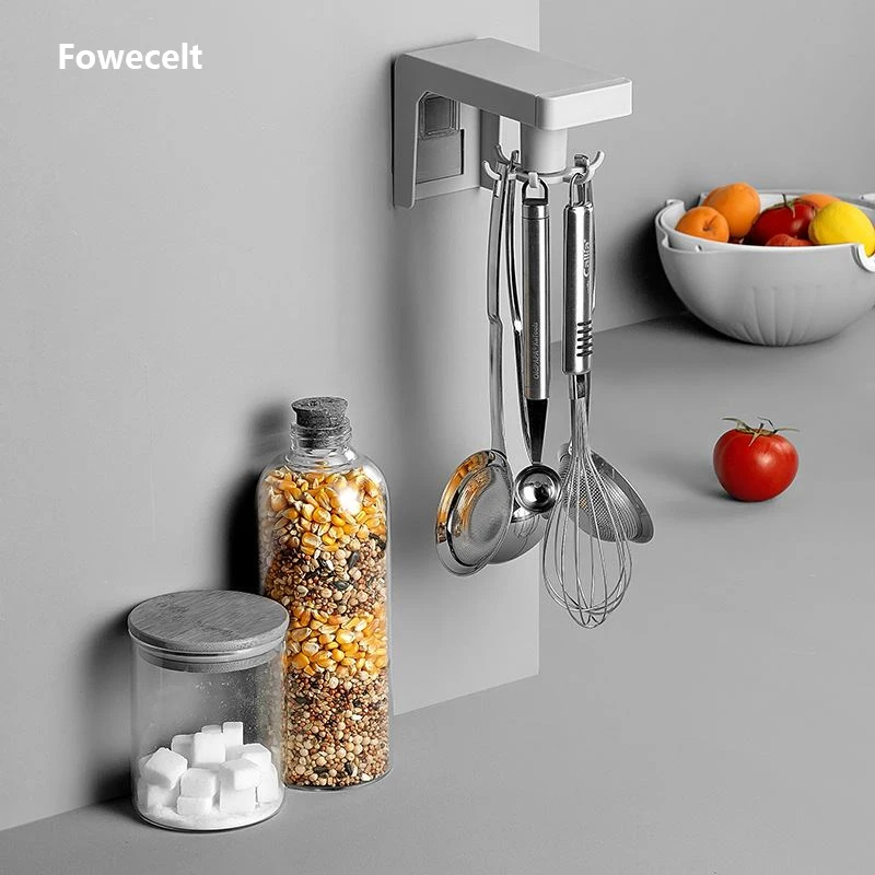 Fowecelt High Quality Kitchen Cutlery Organizer Kitchen Accessories Storage Rack 360 Degrees Rotated Kitchen Hook Drainer Shelf
Fowecelt High Quality Kitchen Cutlery Organizer Kitchen Accessories Storage Rack 360 Degrees Rotated Kitchen Hook Drainer Shelf